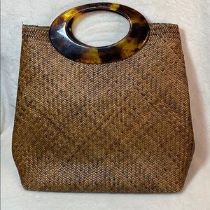 Woven handbag